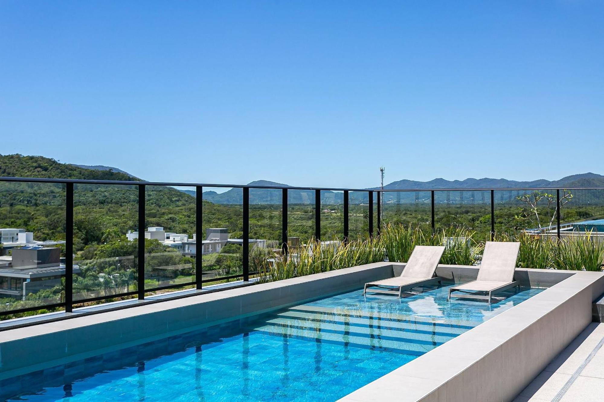 Wi-Fi 300Mb | Rooftop Com Piscina Em Jurere #Ja15 Florianópolis Eksteriør bilde