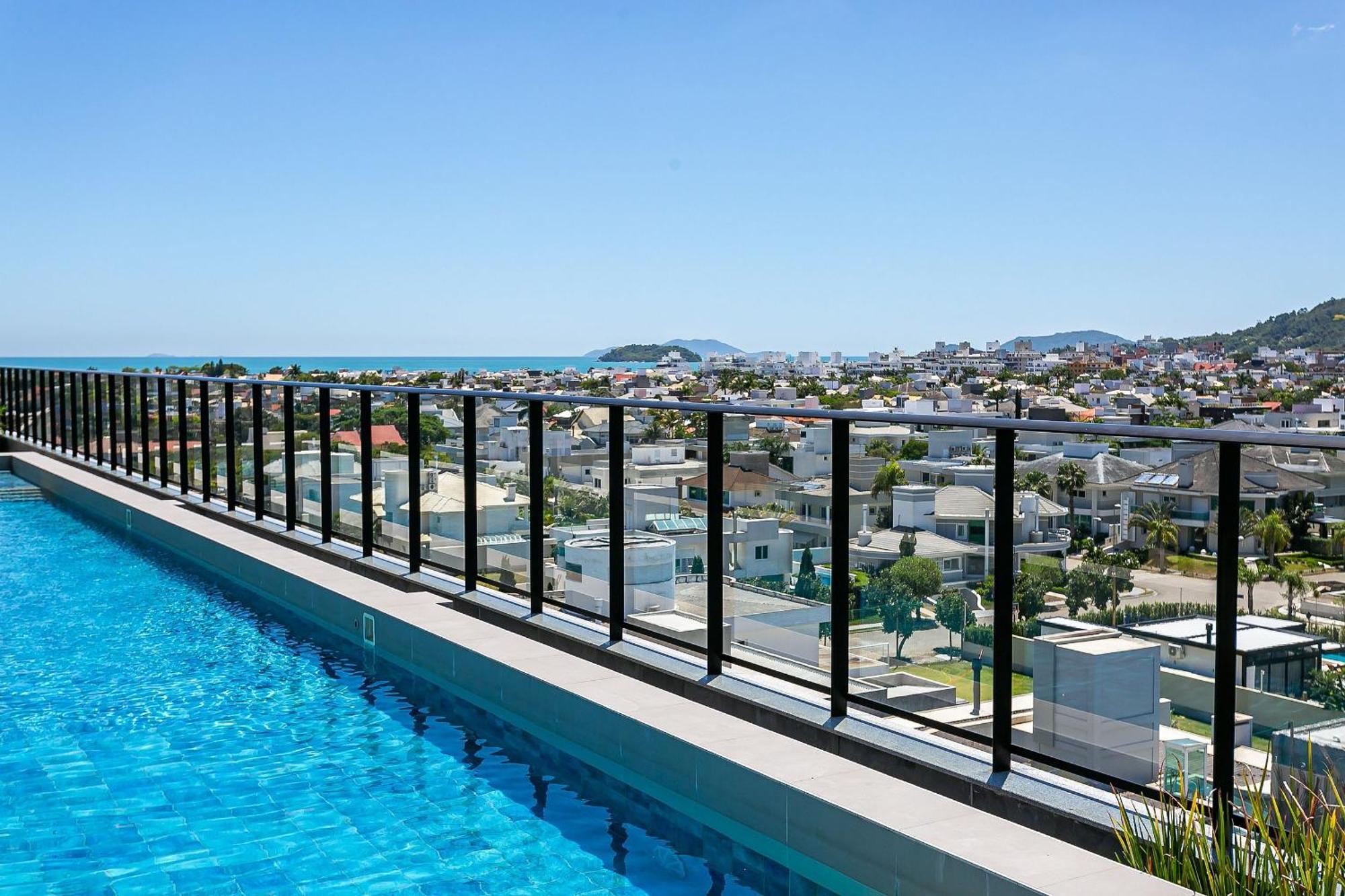 Wi-Fi 300Mb | Rooftop Com Piscina Em Jurere #Ja15 Florianópolis Eksteriør bilde